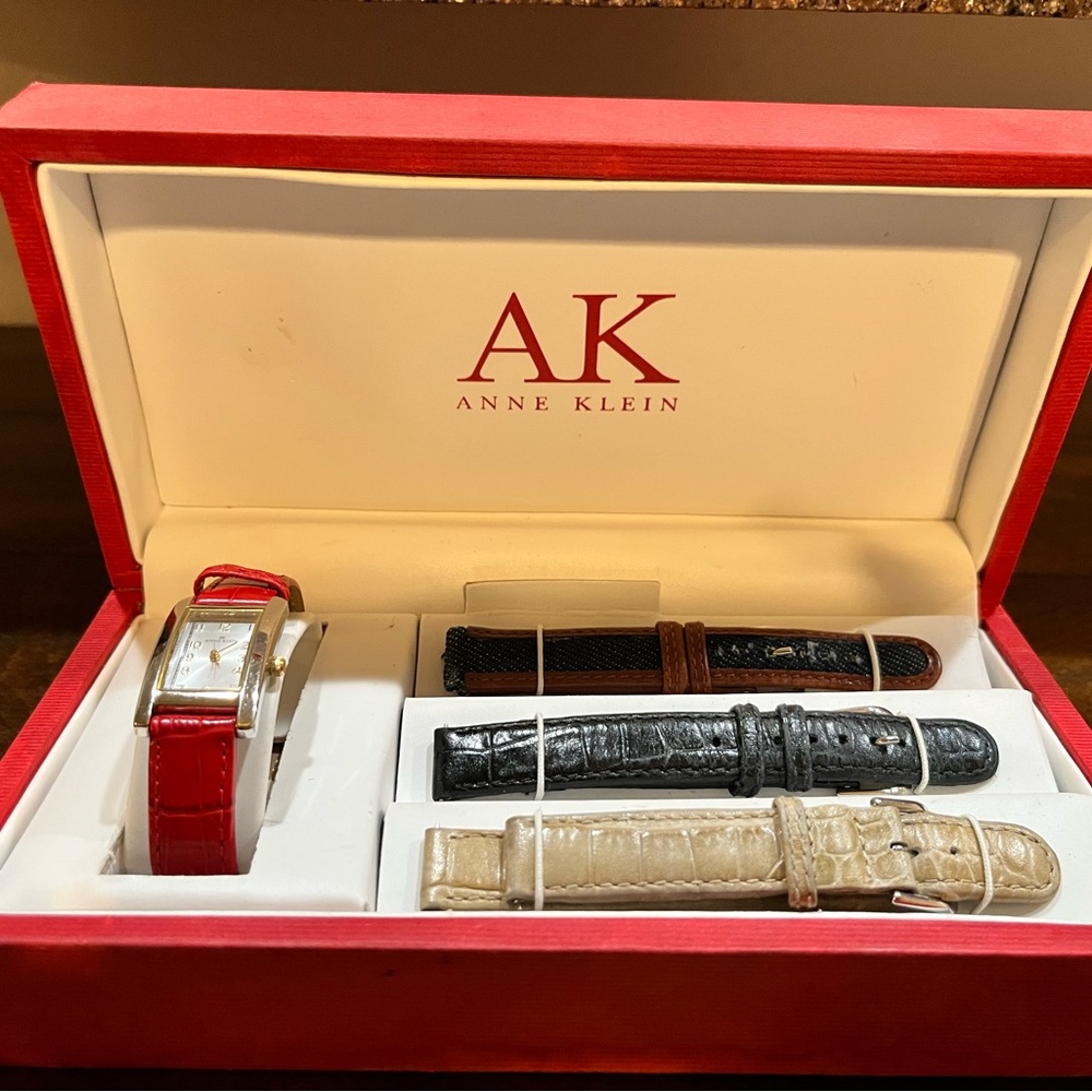 Anne Klein Multi-Color Watch Set - New Battery